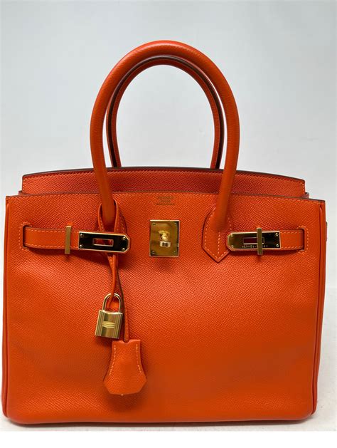 hermes orange poppy birkin